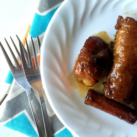 Platanos al caldero
