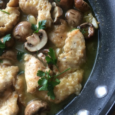 pollo al ajillo