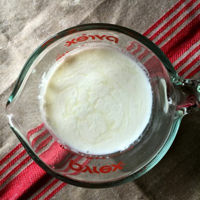 How to make homemade buttermilk.