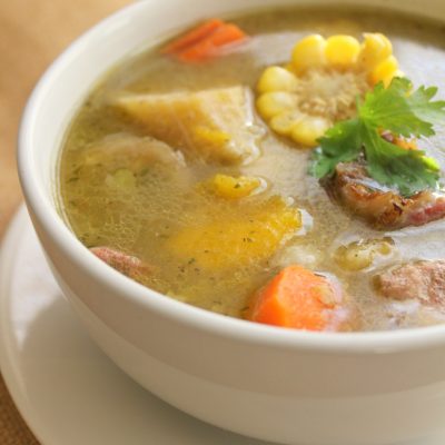 Recipe for Sancocho Dominicano (Vegetables and Meat Stew)