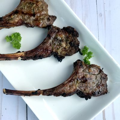 Grilled Mediterranean Lamb Chops